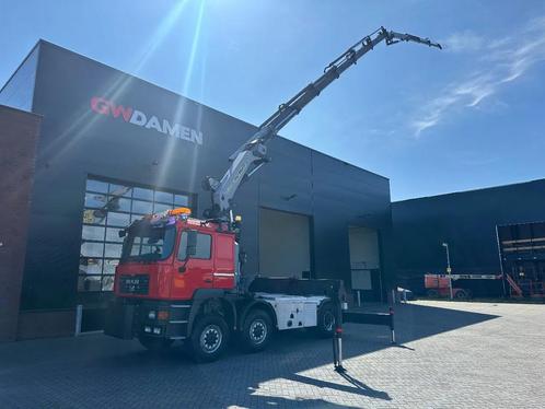 MAN 29.464 6x6 Tractor unit Palfinger PK 44002+Fly jib,Winch, Auto's, Vrachtwagens, ABS, Airconditioning, Cruise Control, Elektrische ramen