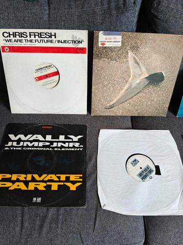 10 house/techno/newbeat platen beschikbaar voor biedingen