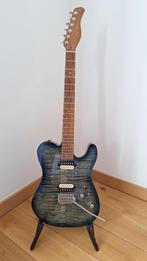 Sire Larry Carlton T7 Flamed Maple Blue, Musique & Instruments, Instruments à corde | Guitares | Électriques, Enlèvement, Comme neuf