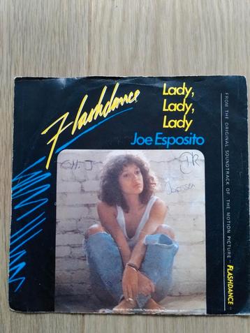 Single Flashdance Joe Esposito - Lady lady lady, CD & DVD, Enlèvement ou Envoi, Comme neuf