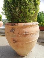 Baril à huile en poterie antique, Jardin & Terrasse, Comme neuf, Enlèvement ou Envoi