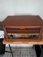 Platenspeler radio usb CD cassette phono, Ophalen, Zo goed als nieuw, Radio, Met cd-speler