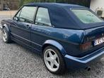 Volkswagen golf 1 cabrio, Auto's, Voorwielaandrijving, Stof, Cabriolet, Blauw