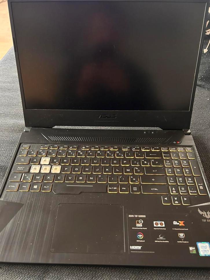 Asus TUF gaming laptop, Computers en Software, Windows Laptops, Zo goed als nieuw, HDD, SSD, 2 tot 3 Ghz, 8 GB, Met videokaart