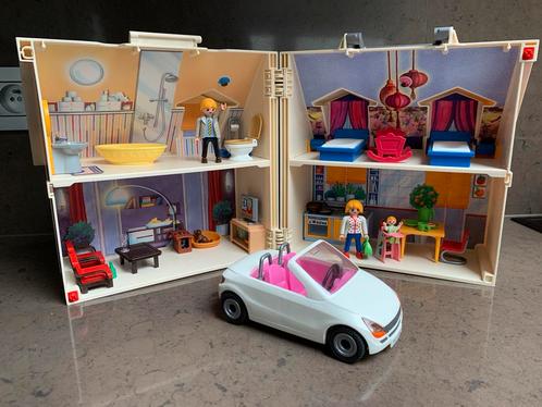 Playmobil - Maison de plats à emporter et voiture-, Enfants & Bébés, Jouets | Playmobil, Comme neuf, Enlèvement ou Envoi