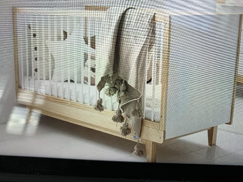 Babybed, Kinderen en Baby's, Babywiegjes en Ledikanten, Zo goed als nieuw, Ledikant, Ophalen