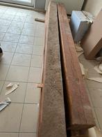 Volle eiken gedroogde balken (sier), Doe-het-zelf en Bouw, Hout en Planken, Ophalen, Eiken, Balk