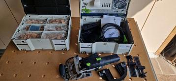 Festool DF500q-set met extra systainer met dominos  beschikbaar voor biedingen