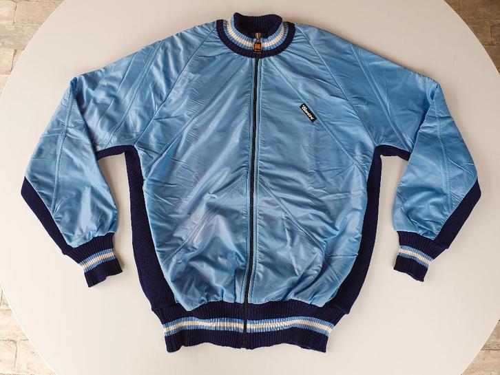 Vintage wielerjas (SMS Santini, maat 5), Sport en Fitness, Wielrennen, Gebruikt, Kleding, Ophalen of Verzenden
