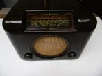 RADIO VINTAGE BAKELITE BUSH TYP DAC90 de 1950 en ETAT DE FON, Ophalen of Verzenden