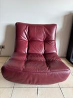 LEDEREN ZETEL CHATEAU D'AX, Huis en Inrichting, Zetels | Zetels, Ophalen, Gebruikt, Eenpersoons, 100 tot 125 cm