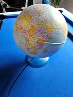 Wereldbol met verlichting, Ophalen