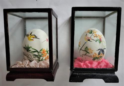 5 oude „Chinese” eieren, Antiek en Kunst, Curiosa en Brocante, Ophalen of Verzenden
