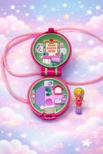 Vintage Polly Pocket “Polly in Her Keep Fit” Locket Medallio, Ophalen of Verzenden, Gebruikt