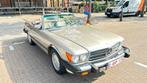 Mercedes 560 SL (1987) - R107, Auto's, Automaat, Achterwielaandrijving, Beige, Cabriolet