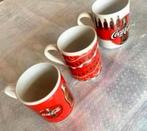 3x Coca Cola 1997 Mok Kom Beker Retro Vintage Verzamel cups, Verzamelen, Ophalen of Verzenden, Zo goed als nieuw, Gebruiksvoorwerp