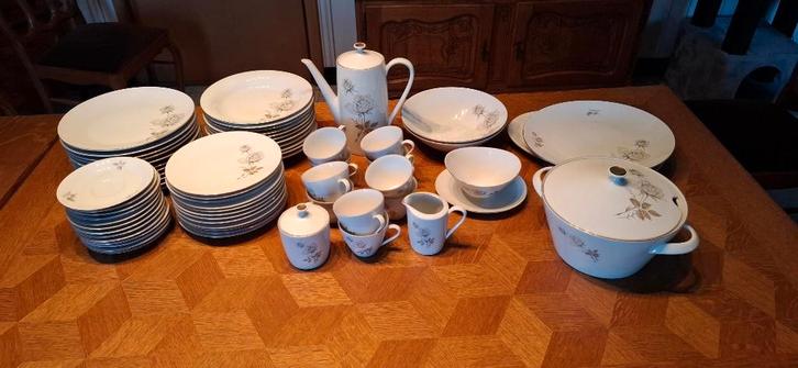 eet en koffie servies, Huis en Inrichting, Keuken | Servies, Gebruikt, Compleet servies, Overige stijlen, Porselein, Ophalen