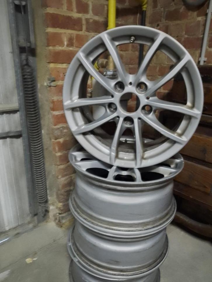 4 jantes alu BMW 16 pouces – bon état, Auto-onderdelen, Banden en Velgen, Velg(en), 16 inch, Overige, Overige, Overig, Gebruikt