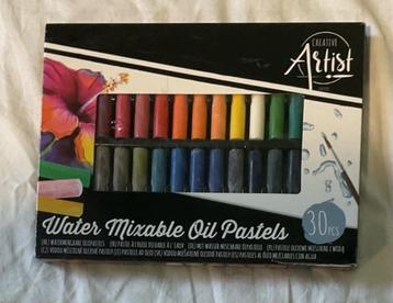 Oliepastels en waterverf NIEUW beschikbaar voor biedingen