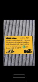 Aankoop van alle auto’s, Auto's, Particulier, Te koop