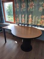 Te koop: Druppelvormig bureau / tafel – €80, Enlèvement, Utilisé, Bureau