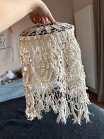 Macramé hanglamp lampenkap beige, Enlèvement, Utilisé, Beige