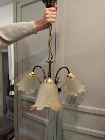 Lustre vintage, 3 branches,  beschikbaar voor biedingen