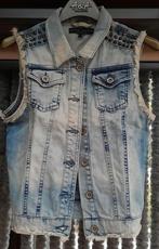 Mooi jeansvestje met stuts vh merk Seven Sisters maat S, Kleding | Dames, Bodywarmers, Gedragen, Ophalen of Verzenden, Maat 36 (S)