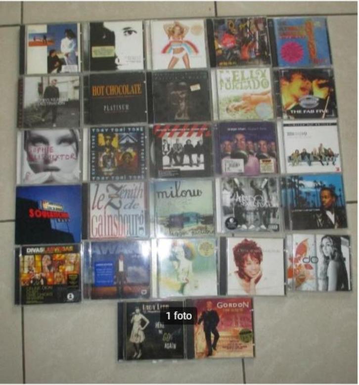 Mooie Partij van 28 Originele POP Cd's - jaren 70 tot 00, Cd's en Dvd's, Cd's | Pop, Zo goed als nieuw, Ophalen of Verzenden