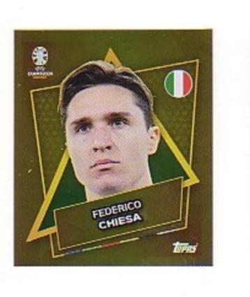 Euro 2024 Federico Chiesa ITA Zonder handtekening