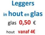Houten planken en glazen leggers vanaf 0,50€, Doe-het-zelf en Bouw, Hout en Planken, Ophalen, Gebruikt