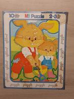 Puzzel MB Worteltjes 10 stukken 27x21,5 cmx6mm 2 jr, Ophalen, 10 tot 50 stukjes, Zo goed als nieuw, 2 tot 4 jaar