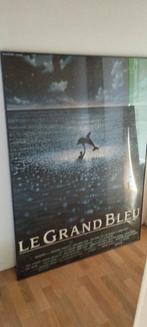 Cadre poster grand bleu 114 x 156 cm, Enlèvement