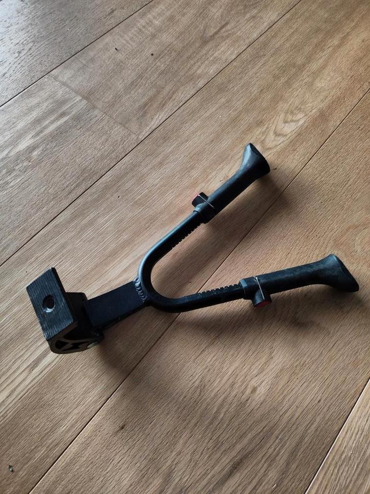 Adjustable double bike kickstand pied vélo fiets standaard, Vélos & Vélomoteurs, Vélos Pièces, Comme neuf, Général