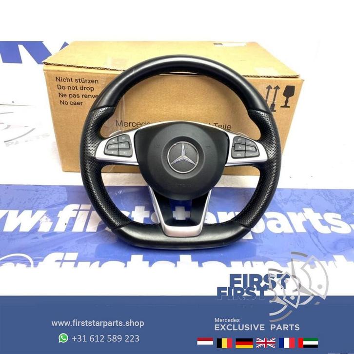 AMG STUUR + AIRBAG Mercedes A B C CLA CLS E GLA GLC GLE S Kl, Auto-onderdelen, Interieur en Bekleding, Mercedes-Benz, Gebruikt