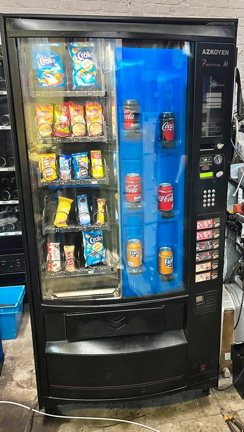 Distributeur combi boissons froides et friandises Azkoyen, Verzamelen, Automaten | Overige, Zo goed als nieuw, Ophalen
