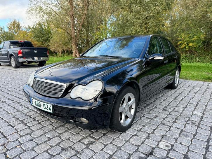 MERCEDES C KLASSE 1.8 BENZINE AUTOMAAT BLANCO GEKEURD VVK, Auto's, Mercedes-Benz, Particulier, Te koop, C-Klasse, Airconditioning