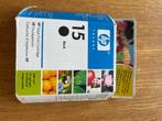 Hp cartridge 15, Computers en Software, Printerbenodigdheden, Cartridge, Hp, Zo goed als nieuw, Ophalen