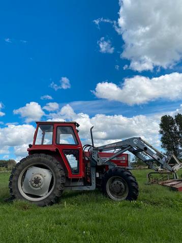 massey ferguson 365 4wd met faucheux f30 voorlader