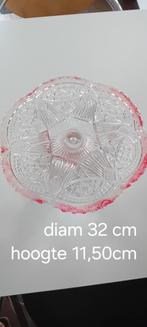 Oude glazen taartschotel, Antiek en Kunst, Ophalen of Verzenden