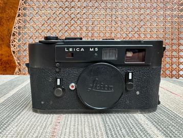Prachtige Leica M5 Black Body 35mm Analoog Film Camera M 5