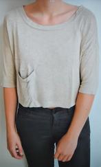 Beige truitje H&M maat M, Enlèvement ou Envoi, Taille 38/40 (M), Beige