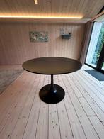 zwarte ronde eettafel - diameter 1 m, Huis en Inrichting, Tafels | Eettafels, Ophalen, Overige materialen, Rond, Nieuw