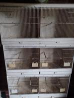 3 cages avec séparations - 20€ les 3 cages, Animaux & Accessoires, Oiseaux | Cages & Volières, Enlèvement ou Envoi, Utilisé