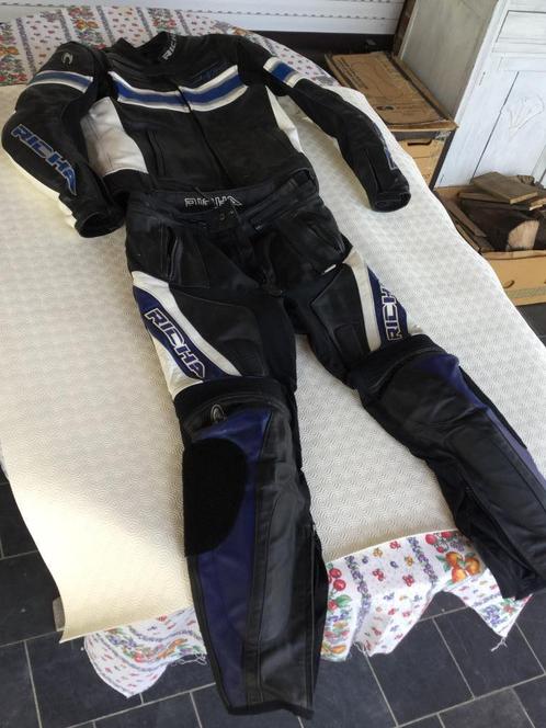Lederen motorpak Richa, Motoren, Kleding | Motorkleding, Combipak, Heren, Tweedehands, Ophalen