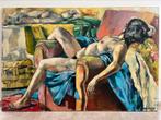 Schilderij van kunstenaar Claude Scholten, Antiek en Kunst, Kunst | Litho's en Zeefdrukken, Ophalen