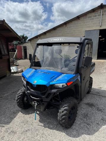Buggy cf moto uforce 600 bleu, 600 cm³, 12 à 35 kW, 1 cylindre