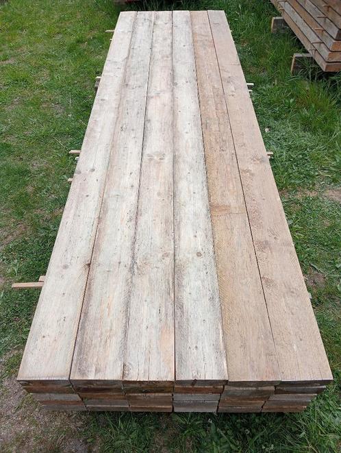 balken 14cm op 5,3cm van 498cm tot 175cm lang, Doe-het-zelf en Bouw, Hout en Planken, Zo goed als nieuw, Balk, Vuren, 300 cm of meer