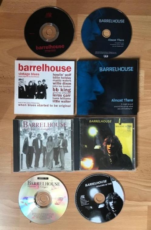 4 BARRELHOUSE CD's NEDERBLUES ALMOST THERE VINTAGE BLUES ENZ, Cd's en Dvd's, Cd's | Jazz en Blues, Zo goed als nieuw, Blues, 1980 tot heden