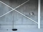 Vintage chroom booglamp, ca 1980’s, Antiek en Kunst, Antiek | Verlichting, Ophalen